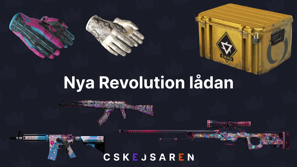 Ny uppdatering för CSGO: Revolution Case.