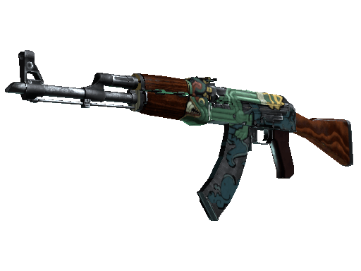 CS2 AK-47 Fire Serpent från Bravo case collection