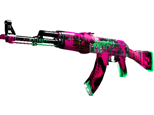 CS2 AK-47 Neon Revolution från Gamma 2 Collection