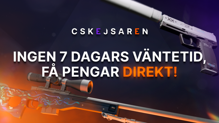 INGEN 7 DAGARS VÄNTETID FÅ PENGAS DIREKT!